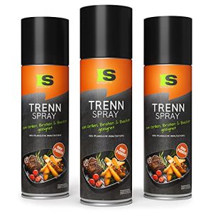 Spray antiadherente para hornear Spraytive 3 x 400ml Spray antiadherente para barbacoa