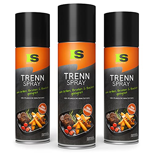 Spray antiadherente para hornear Spraytive 3 x 400ml Spray antiadherente para barbacoa