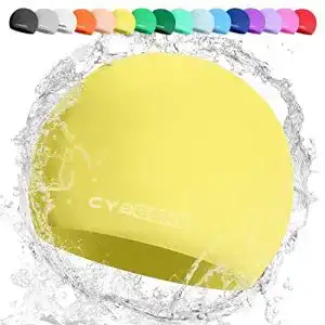 Badekappe cybgene silikon fuer kinder schwimmkappe