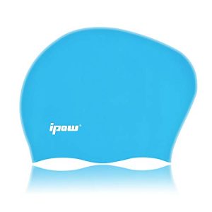 Plavecká čepice ipow vysoce kvalitní silikonová plavecká čepice