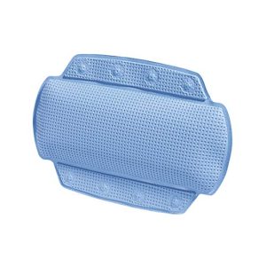 Bath cushion Spirella Alaska light blue with 8 suction cups