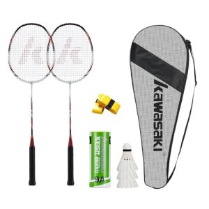 Badminton raketi Genel Kawasaki badminton raketi seti