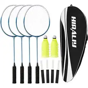 Badmintonschlaeger hiraliy 4er set