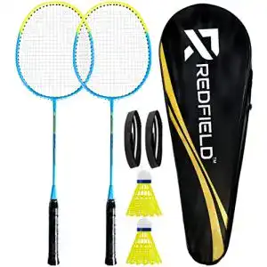 Badmintonschlaeger redfield badminton set 2 2 federbaelle