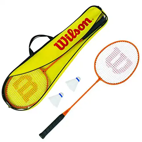 Badmintonschläger Set von Wilson Unisex Badminton Gear Kit