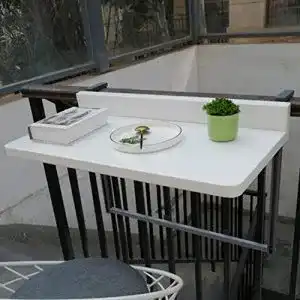 Balkonhaengetisch zyfa klappbar outdoor tisch balkontisch