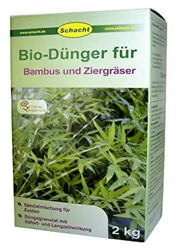 Bambusdünger Schacht Bio-Dünger für Bambus und Ziergräser 2 kg