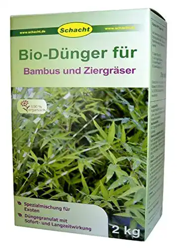 Bambusdünger Schacht Bio-Dünger für Bambus und Ziergräser 2 kg