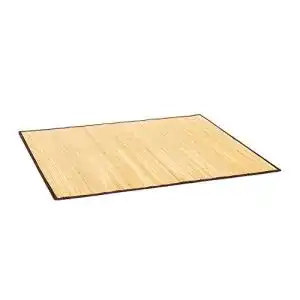 Bambusteppich relaxdays badvorleger bambus bxt 100x80 cm