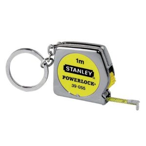 Stanley tape measure Powerlock, 1 m with key ring