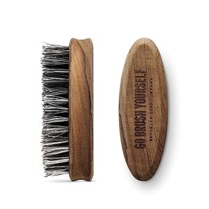 Cepillo para barba Brooklyn Soap Company, cepillo con cerdas veganas
