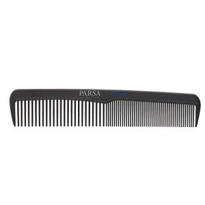 Beard comb PARSA Beauty Carbon, with two different teeth
