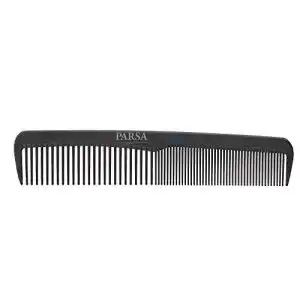 Bartkamm parsa beauty carbon mit zwei versch zahnungen
