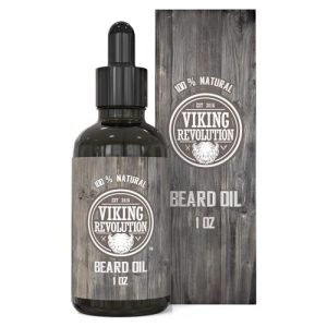 Acondicionador de aceite para barba Viking Revolution Beard Oil - Natural