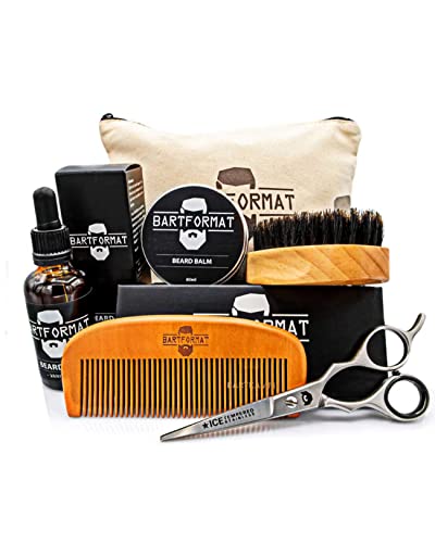 Kit de soins de la barbe Kit complet BARTFORMAT, kit de soins de la barbe