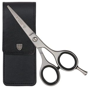 Beard scissors three swords, stainless, professional, in a case
