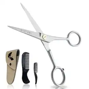 Bartschere ontaki professional german steel maenner schnurrbart