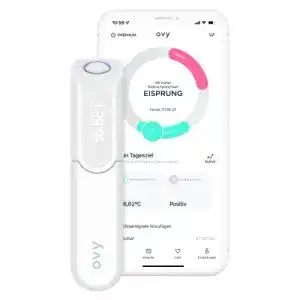 Basalthermometer ovy bluetooth zur zykluskontrolle