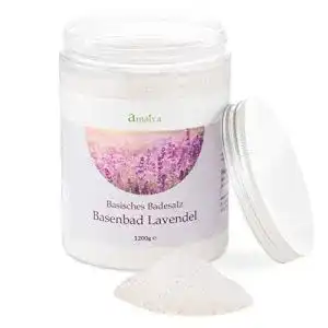 Basenbad amaiva naturprodukte lavendel 1 200g