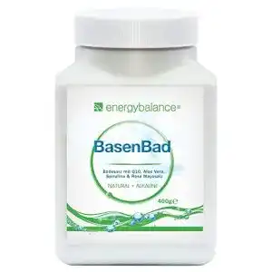 Basenbad energybalance basisches badesalz q10 aloe vera