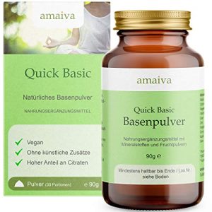 Base powder amaiva natural products Quick Basic with citrates