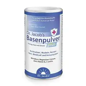 Basenpulver dr jacobs dr jacobs plus mit echter zitrone
