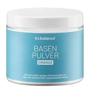 Basenpulver tri balance orange 300 g pro mit zink
