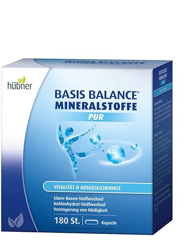 Basentabletten hübner, Basis Balance Mineralstoffe Pur, Kapseln