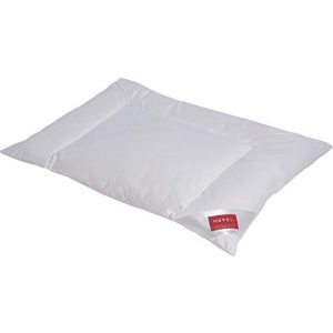 Cuscino per dormire sullo stomaco HEFEL bianco 80 x 80 cm