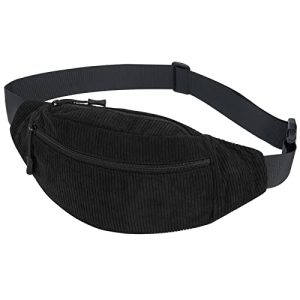 Bum bag Jiliyote cord belt bag hip pockets 3 compartments