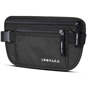 LOONARA Travel flat bum bag, theft-proof