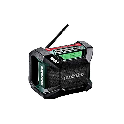 Baustellenradio metabo Akku R 12-18, DAB+, Bluetooth, LCD