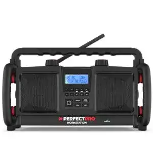 Baustellenradio perfectpro workstation dab bluetooth