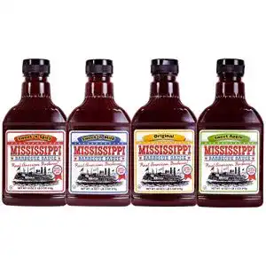 Bbq saucen mississippi barbecue saucen 4 x 510g probierpaket