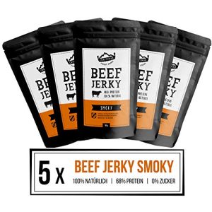 Beef Jerky CRAFTSMAN FINEST FOODS Smoky 100% natürlich - beef jerky craftsman finest foods smoky 100 natuerlich
