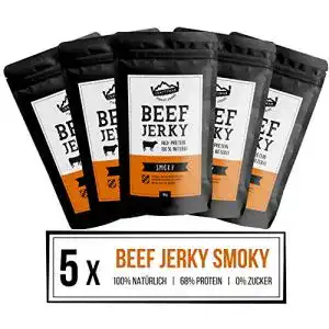 Beef jerky craftsman finest foods smoky 100 natuerlich