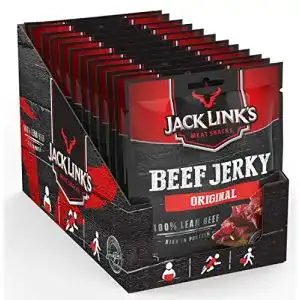 Beef jerky jack links original 12er pack 12 x 70g hochwertig