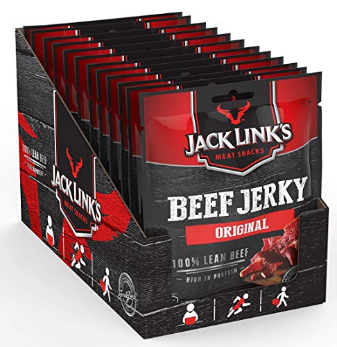 Beef Jerky Jack Link’s Original, 12er Pack (12 x 70g) hochwertig