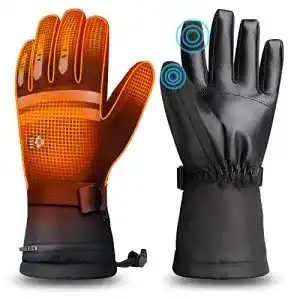 Beheizbare handschuhe eeieer damen herren 5000mah beheizt
