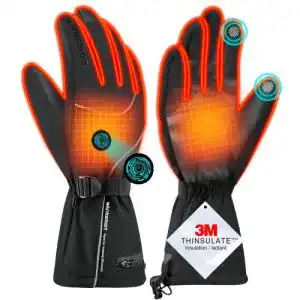 Beheizbare handschuhe warmsmart fuer herren damen