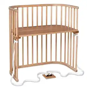 Beistellbett babybay boxspring aus massivem buchenholz