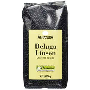 Beluga Lencse Alnatura Organic Beluga Lencse, 7 db (7 x 500 g) csomag