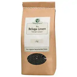 Beluga linsen chiemgaukorn bio 1 kg