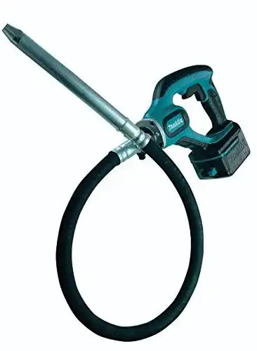 Makita Akku-Betonrüttler 18 V mit 2 Akkus und 5,0 Ah Kapazität