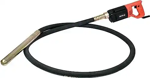 Betonrüttler Yato Profi 1200 Watt mit 35 mm Durchmesser und 3 m Schlauchlänge