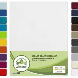 Bettlaken boxspringbett leevitex farbenfrohes spannbettlaken