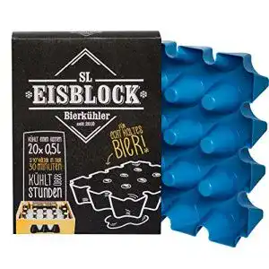 Bierkuehler sl eisblock bierkastenkuehler 20x05 liter