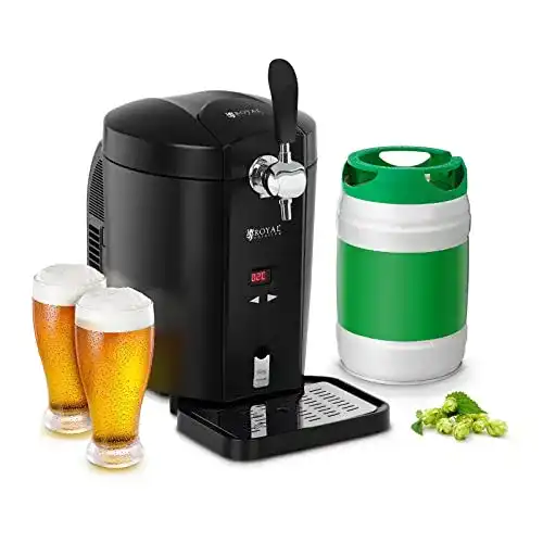 Bierzapfanlage Royal Catering RCBD-5LB mit integrierter Kühlung
