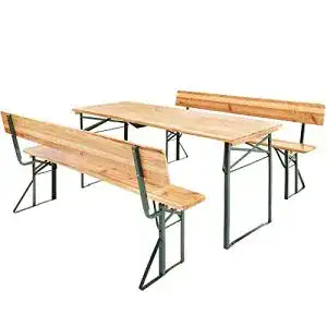Bierzeltgarnitur tectake festzeltgarnitur biertisch stehtisch