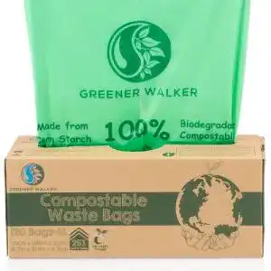 Biologisch abbaubare muellbeutel greener walker 25 extra dick